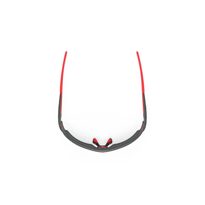 Rudy Project Rydon RP Optics Sunglasses in Graphite Multicolor Red/Multilaser Red-3