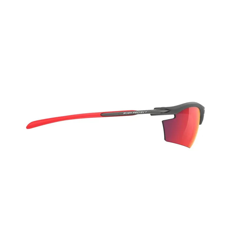 Rudy Project Rydon RP Optics Sunglasses in Graphite Multicolor Red/Multilaser Red-4