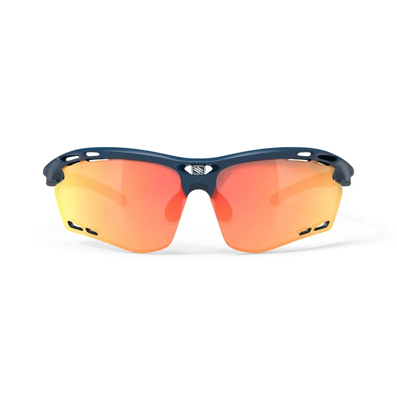 Rudy Project Propulse RP Optics Sunglasses in Blue Navy Matte/Multilaser Orange-1