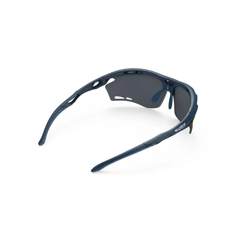 Rudy Project Propulse RP Optics Sunglasses in Blue Navy Matte/Multilaser Orange-4