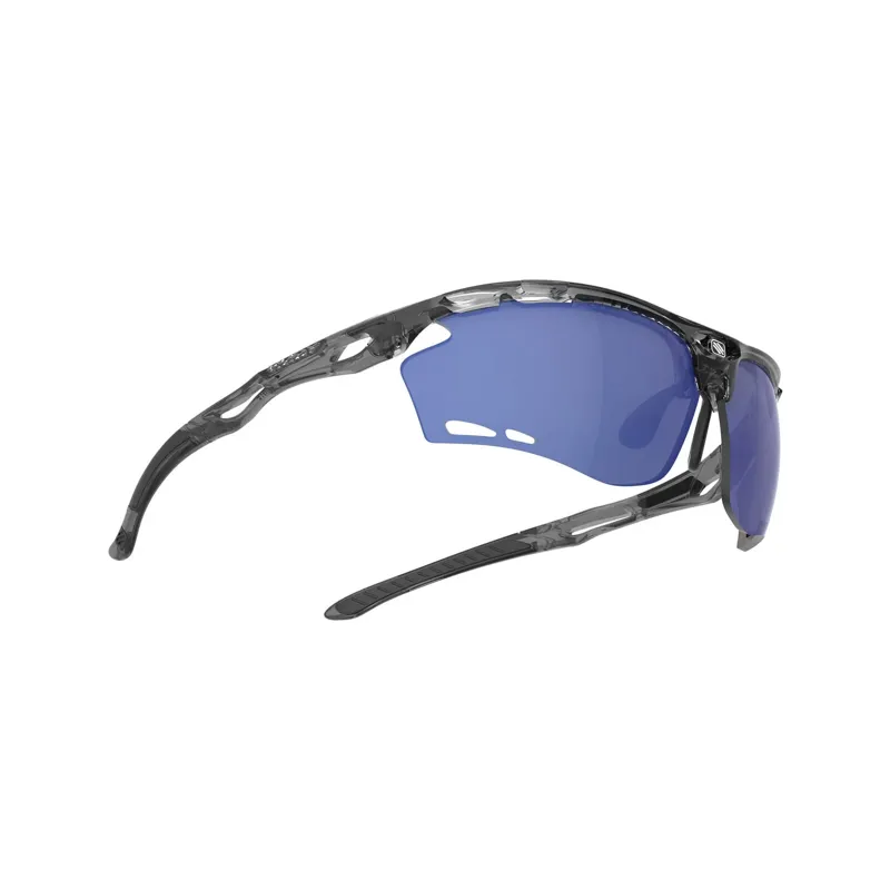 Rudy Project Propulse RP Optics Sunglasses in Crystal Ash/Multilaser Deep Blue-2