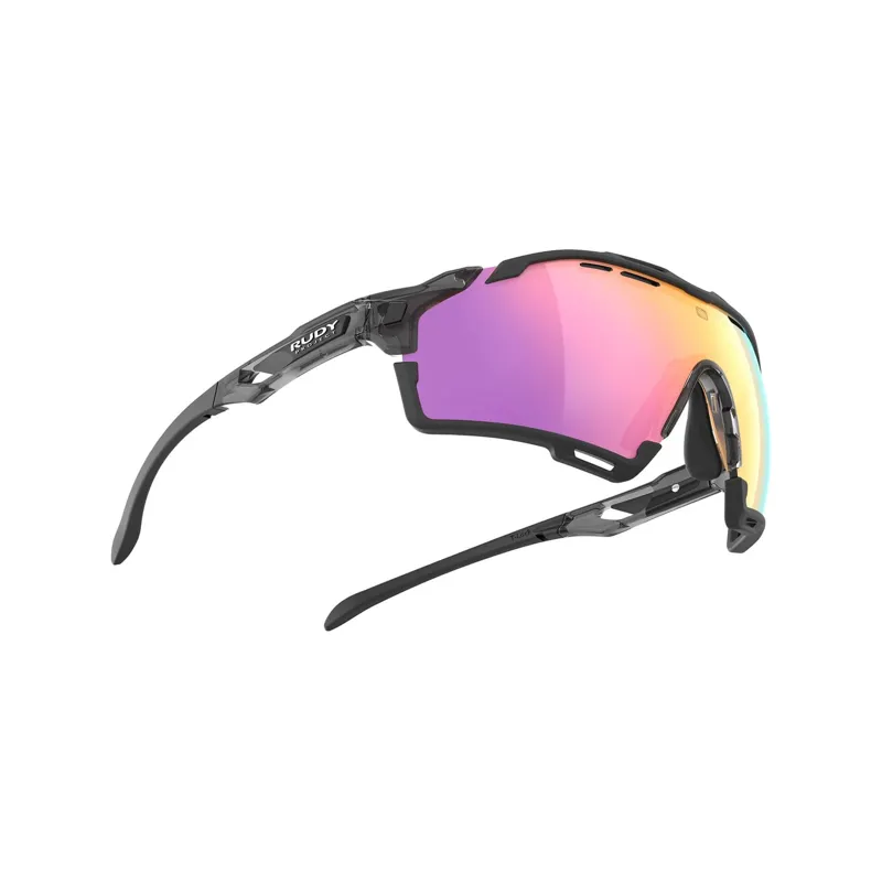  Rudy Project Cutline RP Optics Sunglasses in Crystal Ash/Multilaser Sunset-4