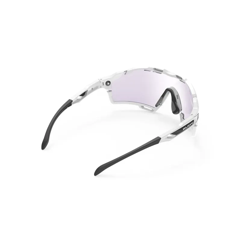 Rudy Project Cutline ImpactX PH Sunglasses in Photochromatic White Gloss/2Laser Purple-2