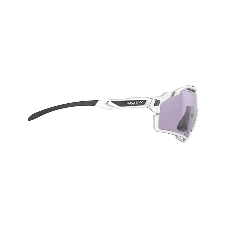 Rudy Project Cutline ImpactX PH Sunglasses in Photochromatic White Gloss/2Laser Purple-3
