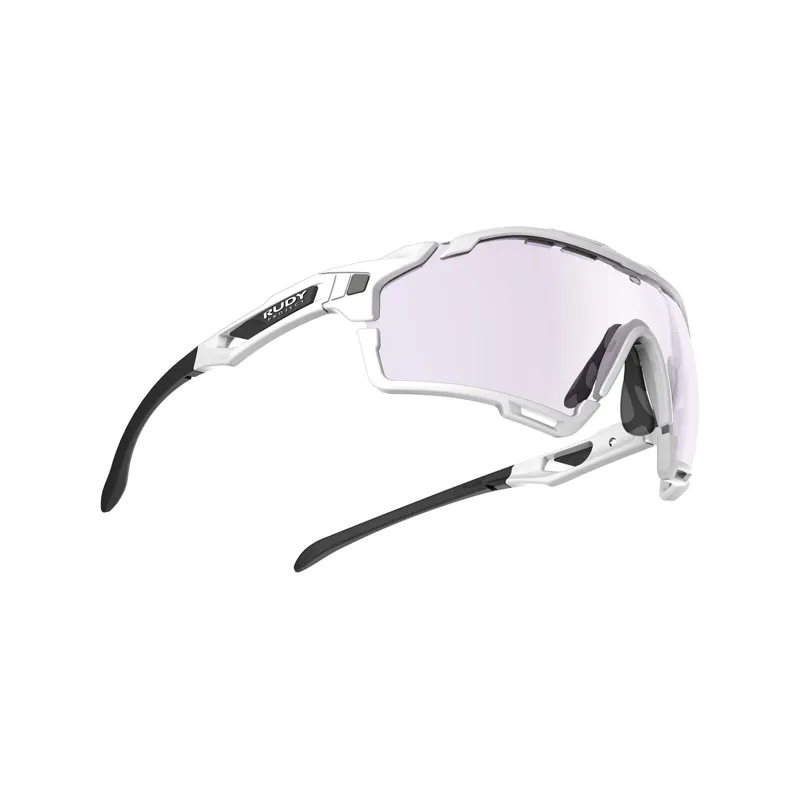 Rudy Project Cutline ImpactX PH Sunglasses in Photochromatic White Gloss/2Laser Purple-4