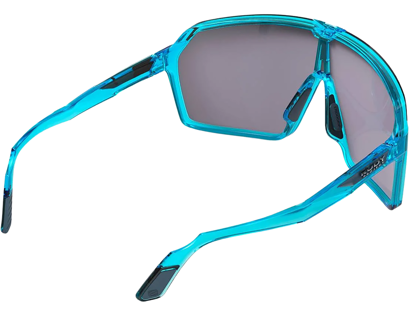 Rudy Project Spinshield RP Optics Sunglasses in Crystal Azur/Multilaser Green-4
