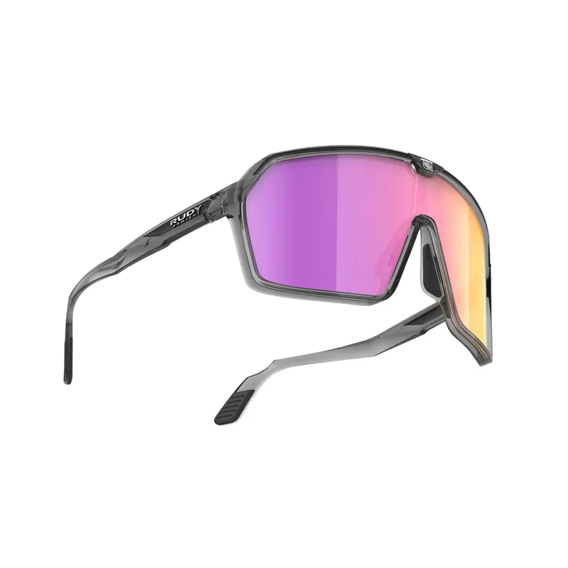 Rudy Project Spinshield RP Optics Sunglasses in Crystal Ash/Multilaser Sunset-1