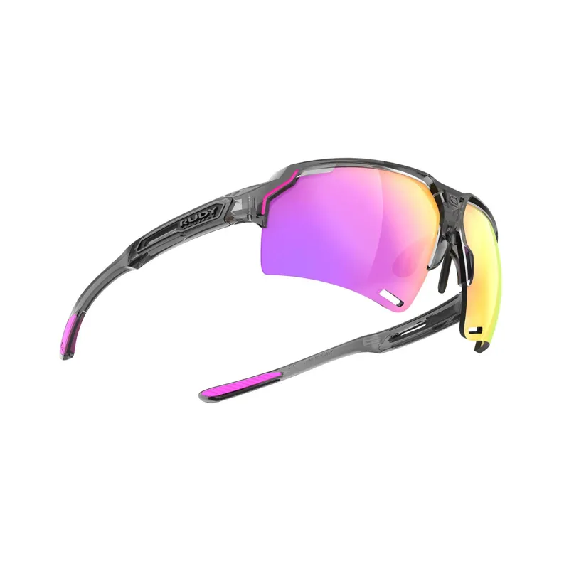 Rudy Project Deltabeat RP Optics Sunglasses in Crystal Ash/Multilaser Sunset-2