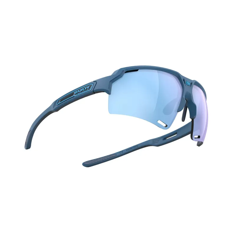 Rudy Project Deltabeat RP Optics Sunglasses in Pacific Blue Matte/Multilaser Ice-2