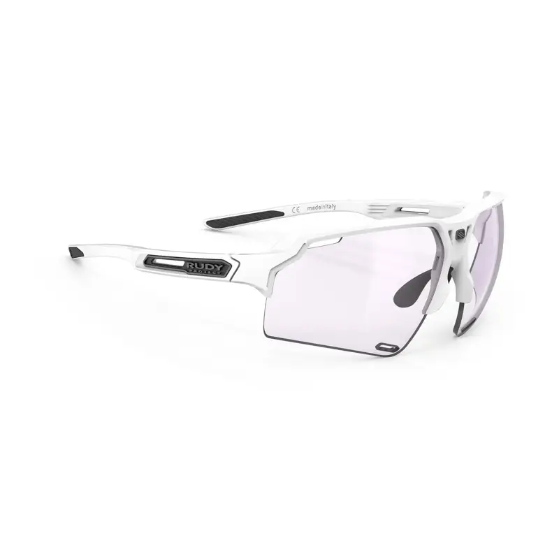 Balfes Bikes Rudy Project Deltabeat ImpactX PH Sunglasses in White Gloss/2Laser Purple | Free postage over £30, £10 off first order, price match & 0% finance.