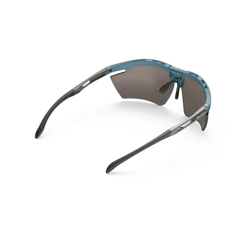 Rudy Project Magnus RP Optics Sunglasses in Light Teal Matte/Multilaser Gold-1