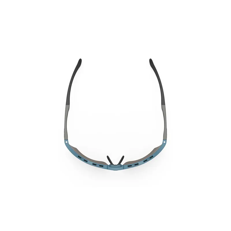 Rudy Project Magnus RP Optics Sunglasses in Light Teal Matte/Multilaser Gold-2