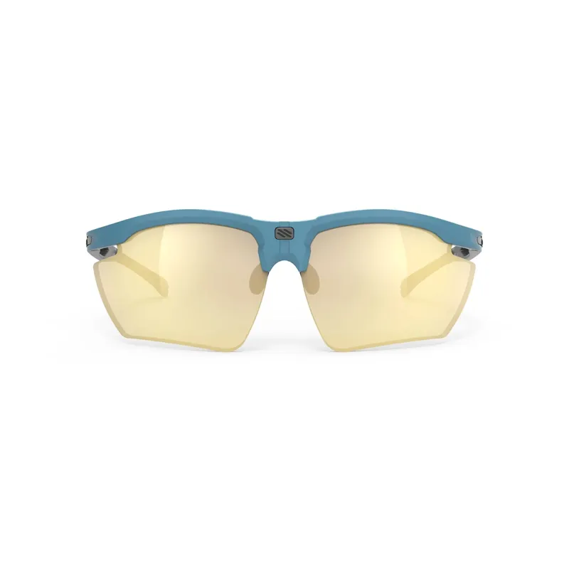 Rudy Project Magnus RP Optics Sunglasses in Light Teal Matte/Multilaser Gold-5