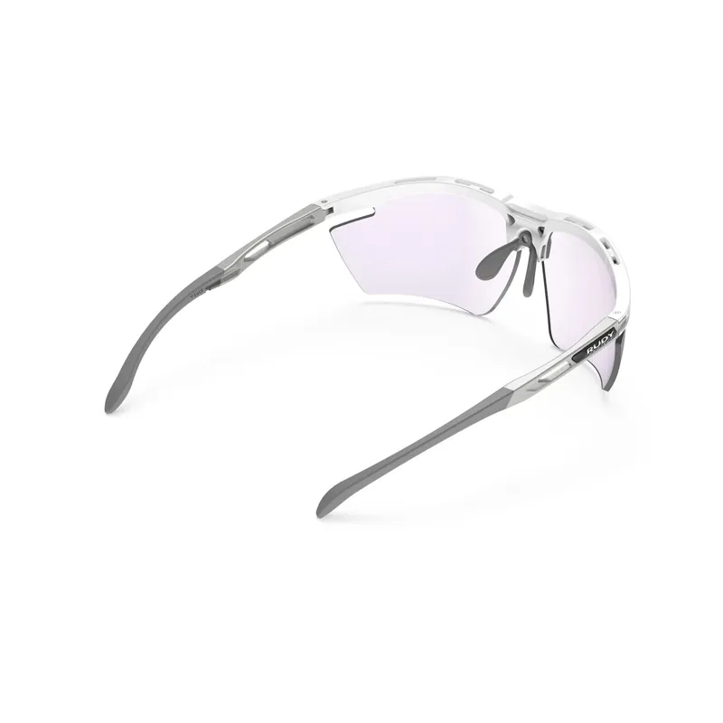 Rudy Project Magnus ImpactX PH Sunglasses in White Gloss/2Laser Purple-2
