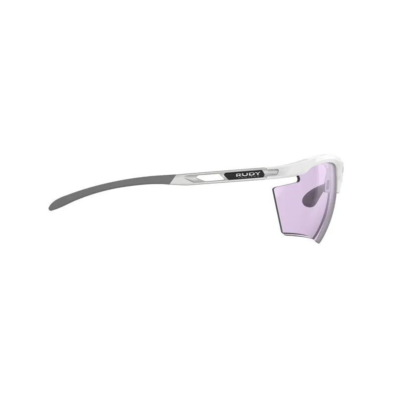 Rudy Project Magnus ImpactX PH Sunglasses in White Gloss/2Laser Purple-3