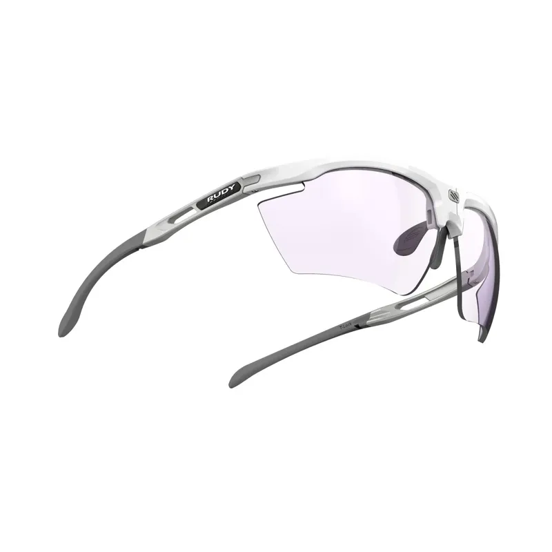 Rudy Project Magnus ImpactX PH Sunglasses in White Gloss/2Laser Purple-4