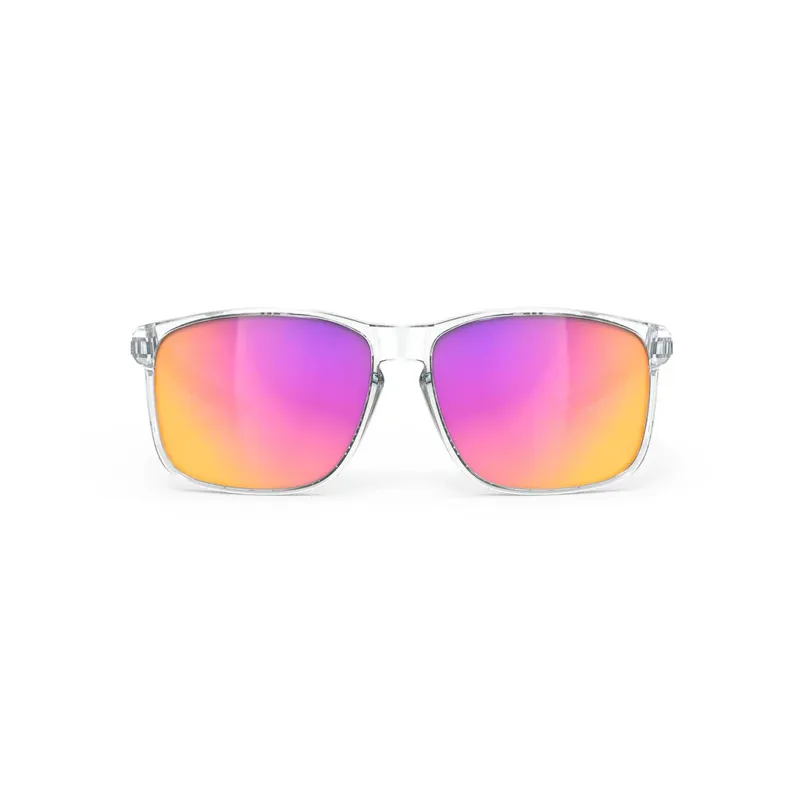 Rudy Project Overlap RP Optics Sunglasses in Crystal Ash/Multilaser Sunset -1