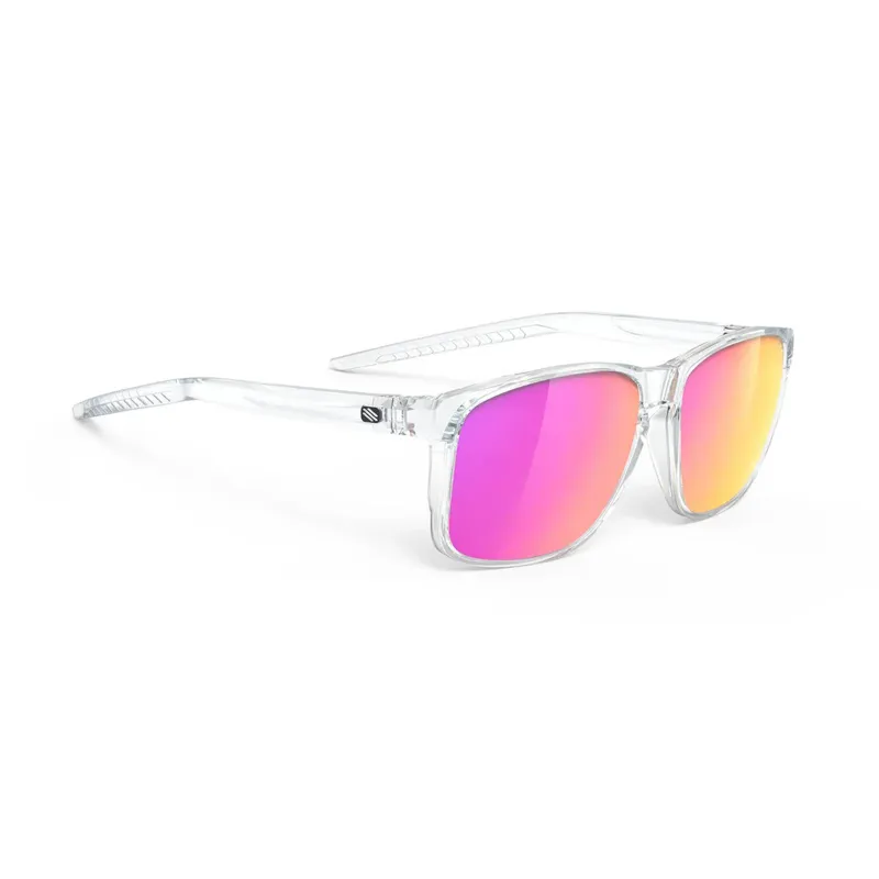Rudy Project Overlap RP Optics Sunglasses in Crystal Ash/Multilaser Sunset -5