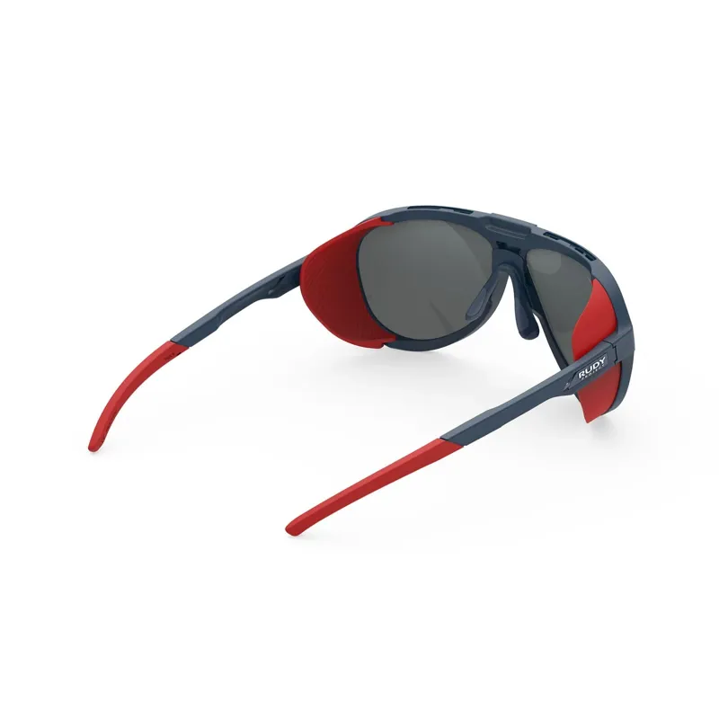 Rudy Project Stardash RP Optics Sunglasses in Blue Navy Matte/Multilaser Red-4