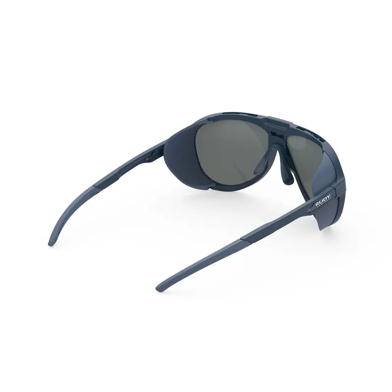 Rudy Project Stardash ImpactX PH Sunglasses in Blue Navy Matte/2Laser Crimson-4