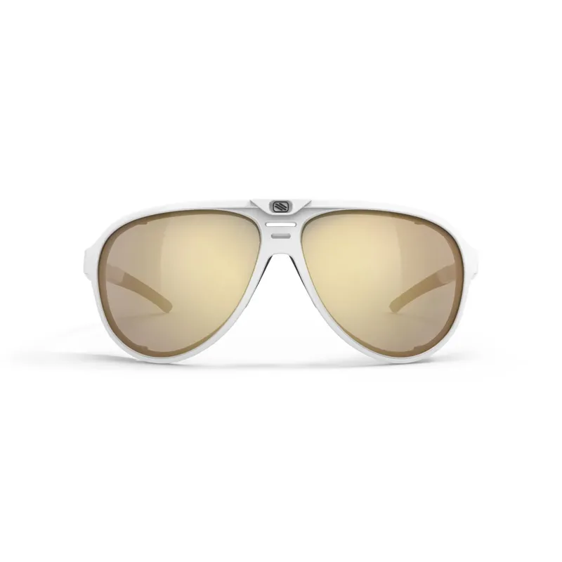 Rudy Project Stardash ImpactX PH Sunglasses in White Gloss/2Laser Crimson-1