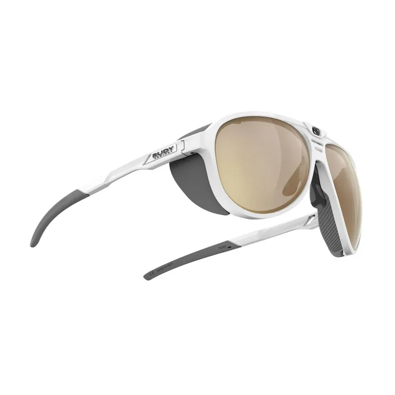 Rudy Project Stardash ImpactX PH Sunglasses in White Gloss/2Laser Crimson-2