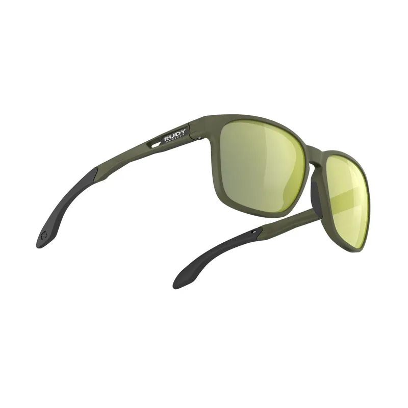 Rudy Project Lightflow A RP Optics Sunglasses in Olive Matte/Laser Green-2