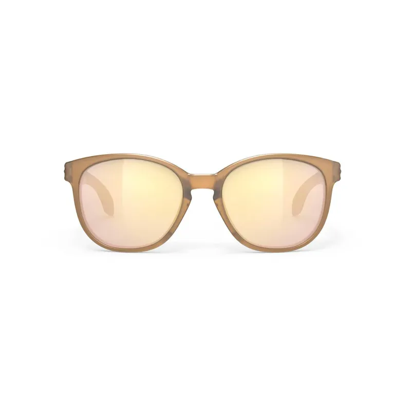 Rudy Project Lightflow B RP Optics Sunglasses in Ice Gold Matte/Multilaser Gold -1