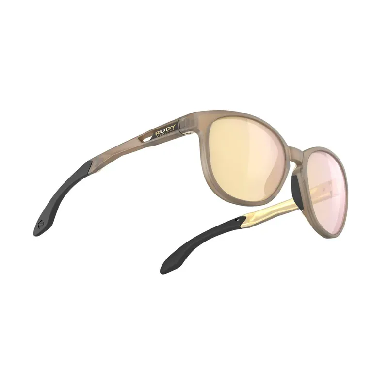 Rudy Project Lightflow B RP Optics Sunglasses in Ice Gold Matte/Multilaser Gold -2