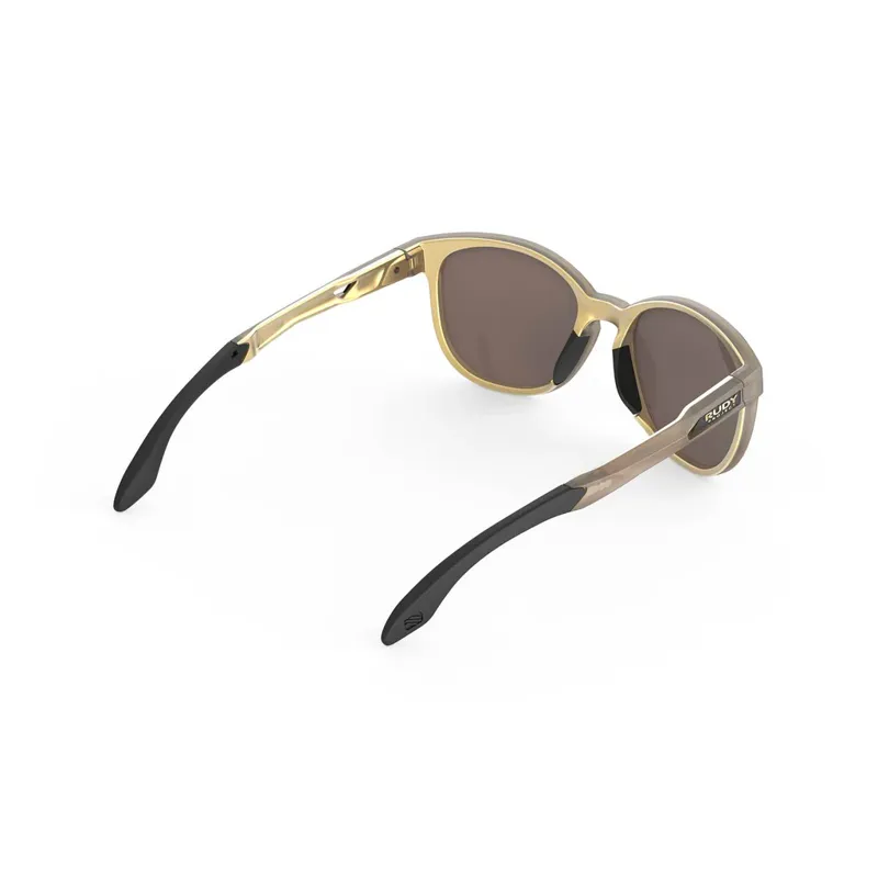 Rudy Project Lightflow B RP Optics Sunglasses in Ice Gold Matte/Multilaser Gold -4