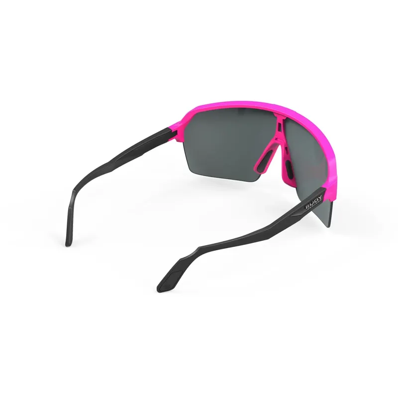 Rudy Project Spinshield Air RP Optics Sunglasses in Pink Fluo Matte/Multilaser Red-1