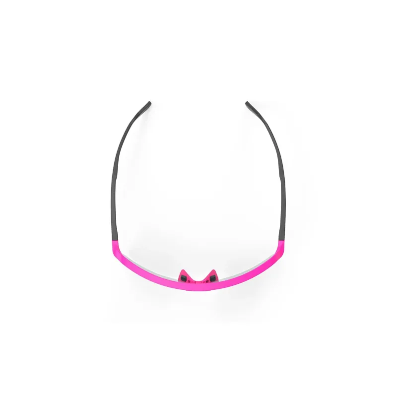 Rudy Project Spinshield Air RP Optics Sunglasses in Pink Fluo Matte/Multilaser Red-2
