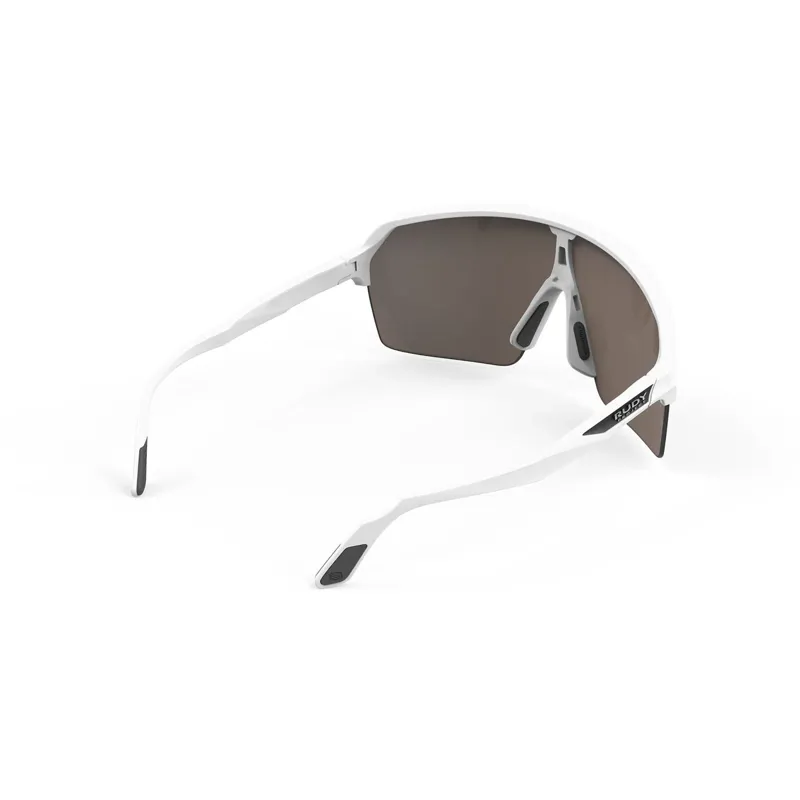 Rudy Project Spinshield Air RP Optics Sunglasses in White Matte/Multilaser Gold-1