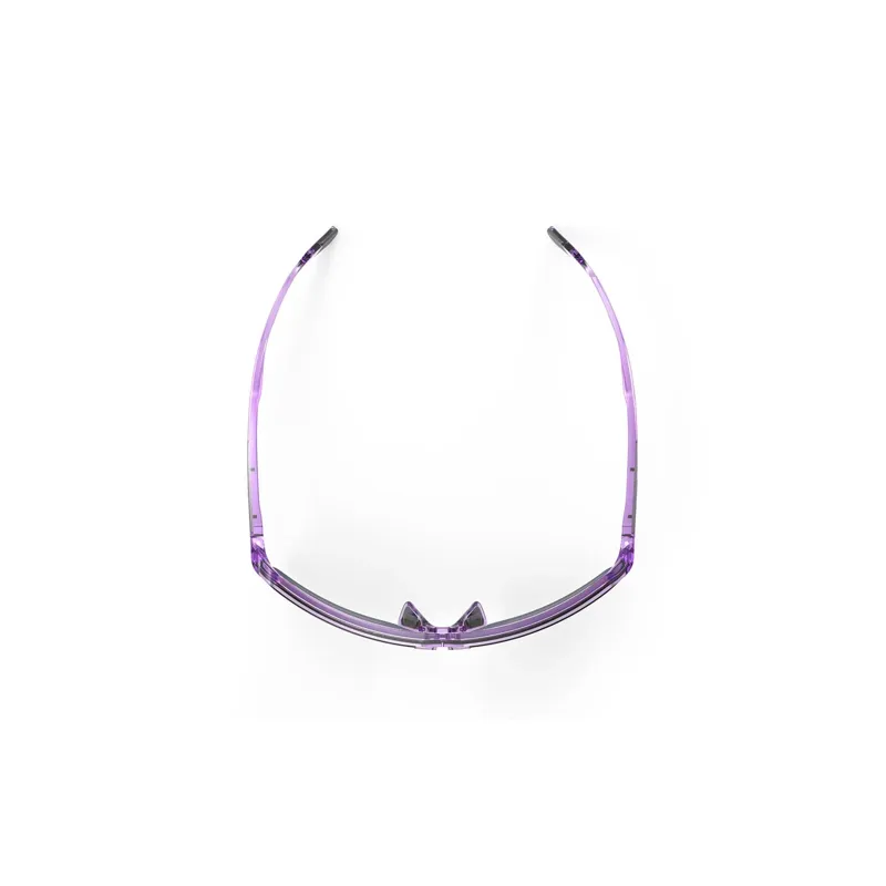 Rudy Project Spinshield Air RP Optics Sunglasses in Crystal Lilac Gloss/Multilaser Yellow-4