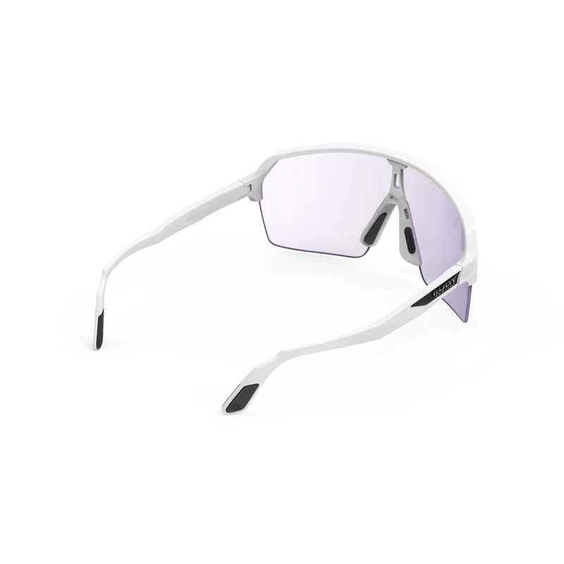 Rudy Project Spinshield Air ImpactX PH Sunglasses in White Matte/2Laser Purple-1