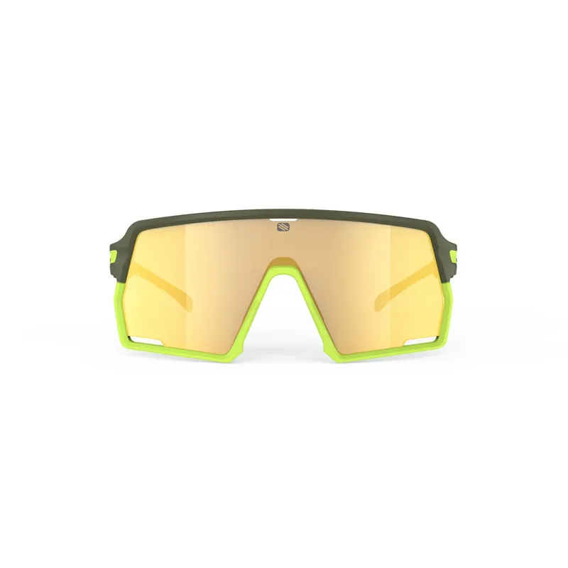 Rudy Project Kelion RP Optics Sunglasses in Olive Matte/Multilaser Yellow-5