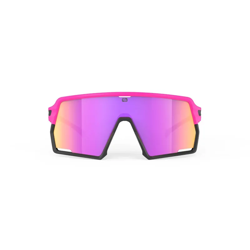 Rudy Project Kelion RP Optics Sunglasses in Pink Fluo Matte/Multilaser Sunset-5