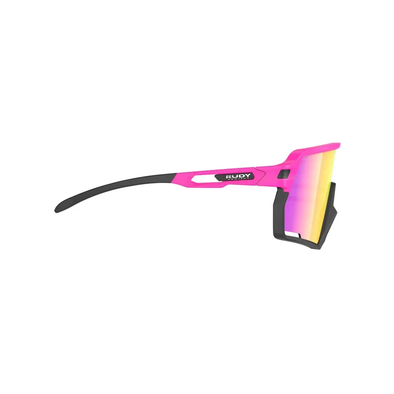 Rudy Project Kelion RP Optics Sunglasses in Pink Fluo Matte/Multilaser Sunset-3