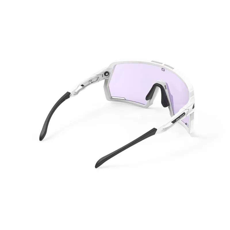 Rudy Project Kelion ImpactX PH Sunglasses in White Gloss/2Laser Purple-2