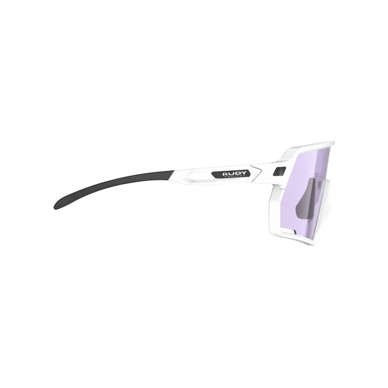 Rudy Project Kelion ImpactX PH Sunglasses in White Gloss/2Laser Purple-3
