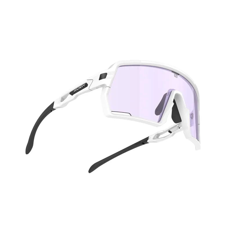 Rudy Project Kelion ImpactX PH Sunglasses in White Gloss/2Laser Purple-4