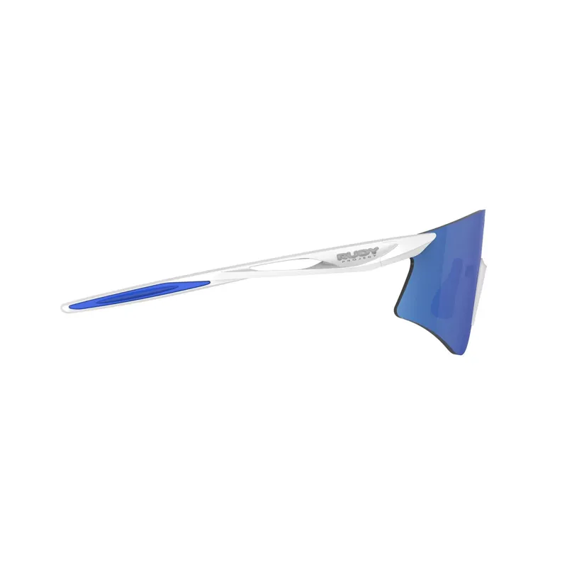 Rudy Project Astral RP Optics Sunglasses in White Matte/Multilaser Blue-3