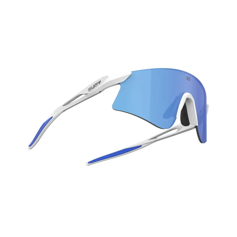 Rudy Project Astral RP Optics Sunglasses in White Matte/Multilaser Blue-4