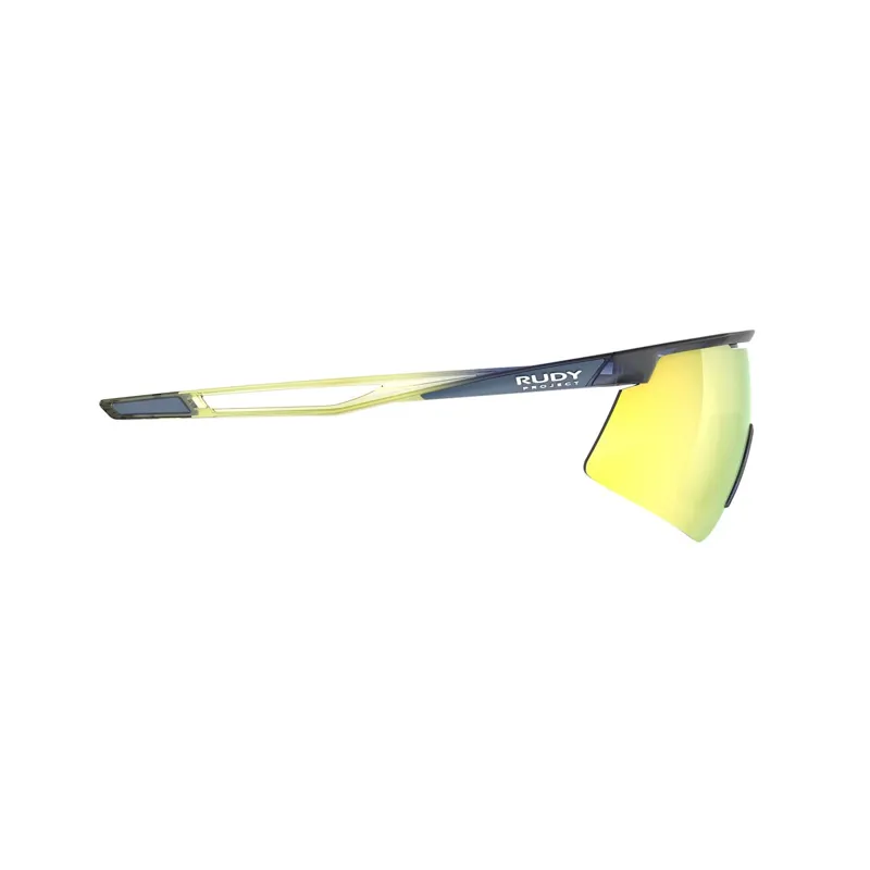 Rudy Project Turbolence RP Optics Sunglasses in Crystal Blue Avio/Apple Green/Fade Gloss/M-3