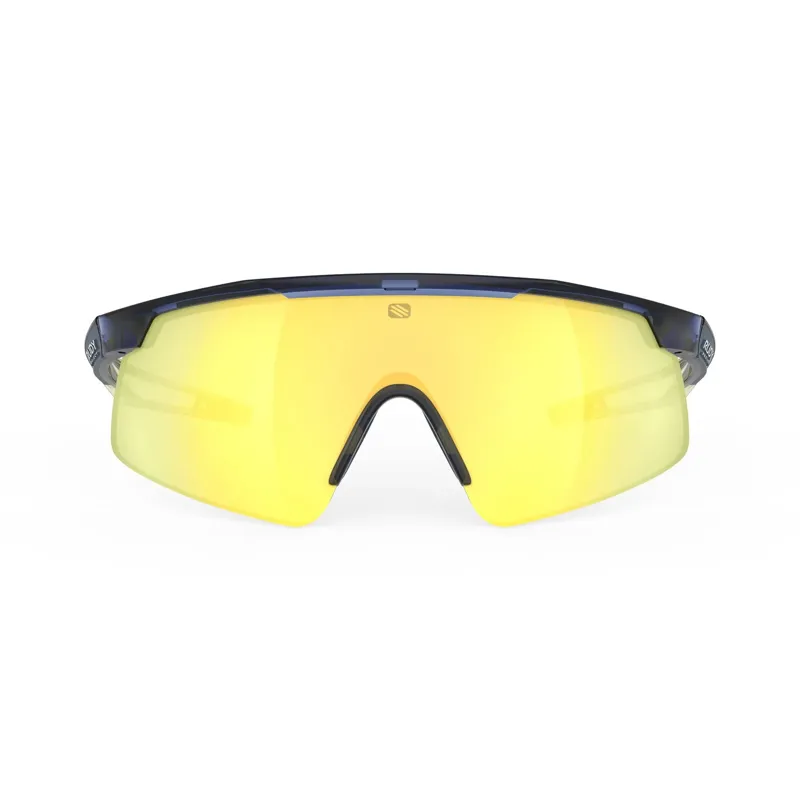 Rudy Project Turbolence RP Optics Sunglasses in Crystal Blue Avio/Apple Green/Fade Gloss/M-5
