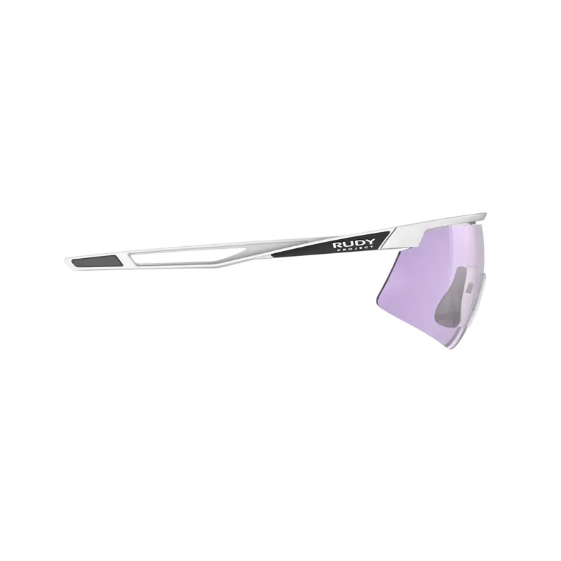 Rudy Project Turbolence Impact PH Sunglasses in White Matte/2Laser Purple-3