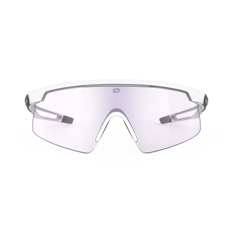 Rudy Project Turbolence Impact PH Sunglasses in White Matte/2Laser Purple-5