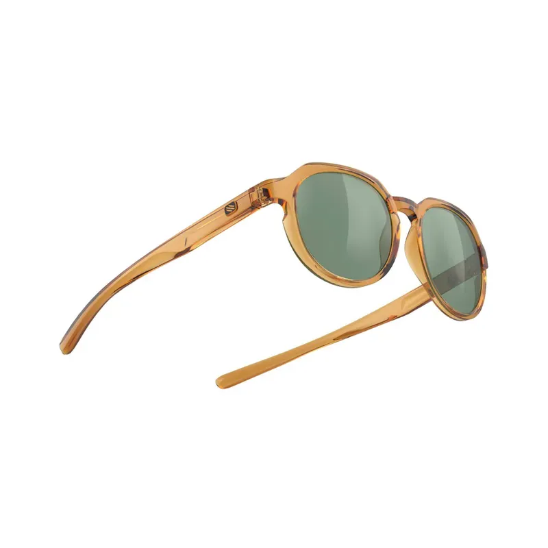 Rudy Project Glamshady RP Optics Sunglasses in Crystal Butterscotch Gloss/Green-2