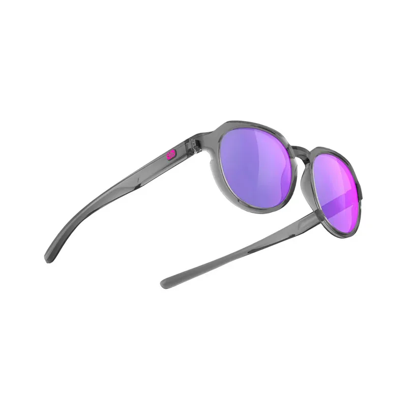 Rudy Project Glamshady RP Optics Sunglasses in Crystal Ash/Multilaser Violet -2