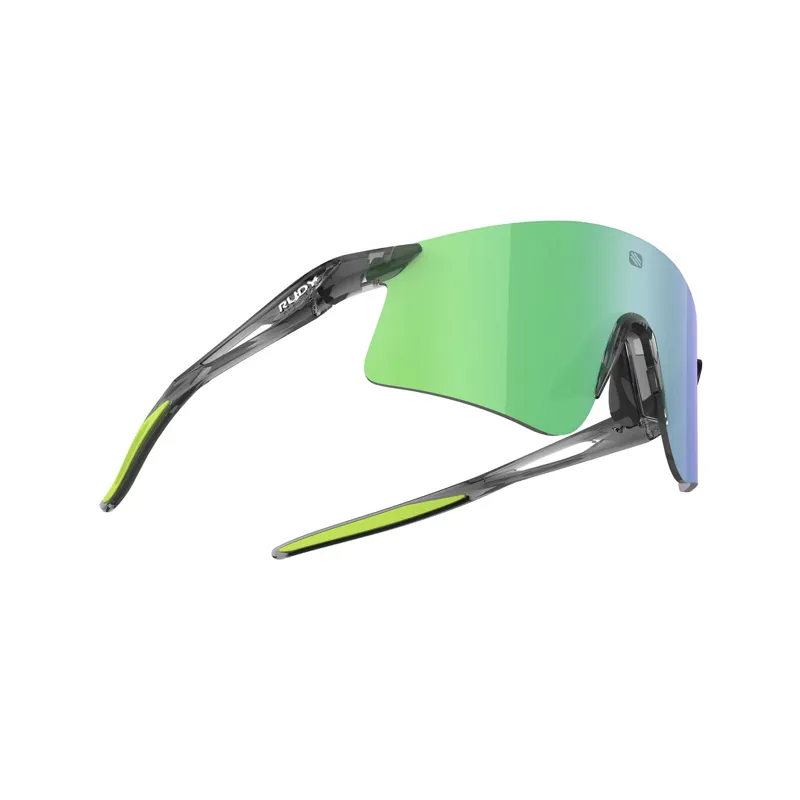Rudy Project Astral X RP Optics Sunglasses in Crystal Ash/Multilaser Green-4